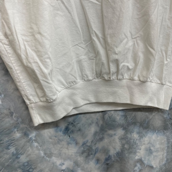 VTG Hawaii Sunset Top Size M White Banded Sleeves and Bottom Stanley Michaels - Picture 5 of 8